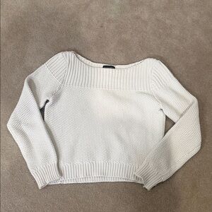 Banana Republic Off-White Textured Sweater